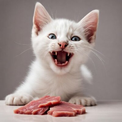 Barfen von Kitten und Jungkatzen: Ein gesunder Start ins Katzenleben! - Barfen von Kitten und Jungkatzen für einen gesunden Start ins Katzenleben.