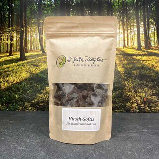 Hirsch Softis  für Hunde und Katzen 200 g