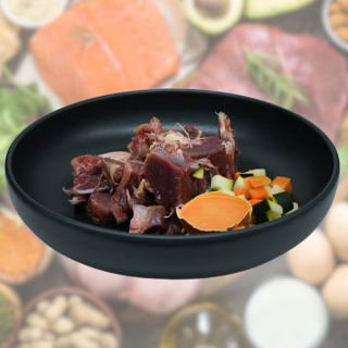 BARF - Hirschfleisch in Stücken 1 kg