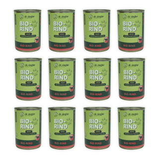 Dr. Zieglers Bio - Rind 400 g 12er Tray