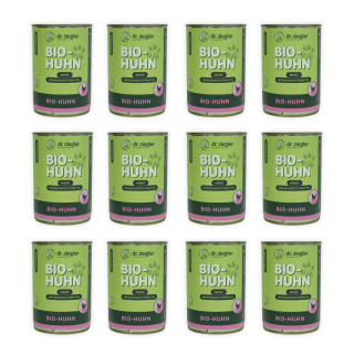 Dr. Zieglers Bio - Huhn 400 g 12er Tray