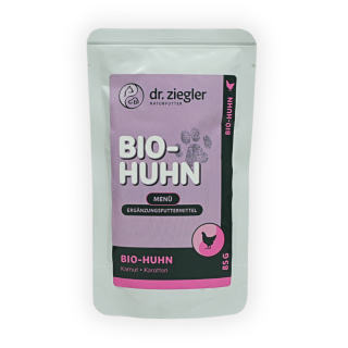 Bio Huhn mit Kamut & Karotten 85 g