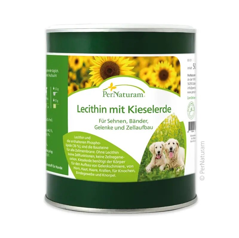 PerNaturam Lecithin mit Kieselerde für Zellwachstum, Regeneration, Leistung und Schönheit main image 1
