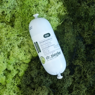 Geflügelmuskelfleisch mit Zucchini, Hüttenkäse, Karotten 200 g