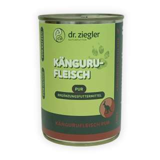 Dr. Zieglers Kängurufleisch PUR 400 g