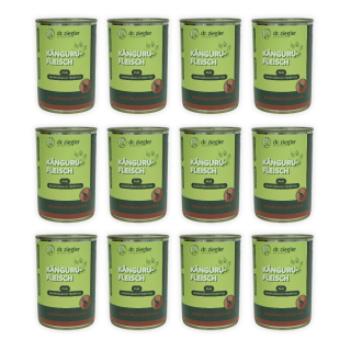 Dr. Zieglers Pure Kangaroo Meat, 12-Pack Tray