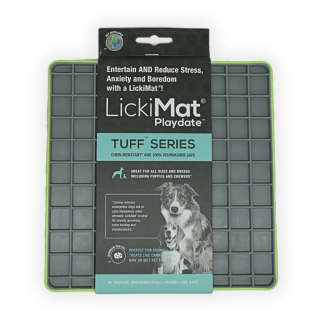 LickiMat Tuff Playdate grün