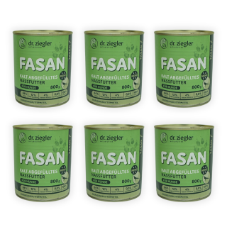Dr. Zieglers Fasan 800g 6er Tray