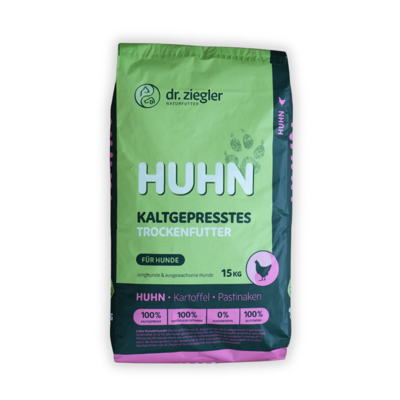Dr. Ziegler's Huhn mit Kartoffel & Pastinaken (kaltgepresst) 15 kg