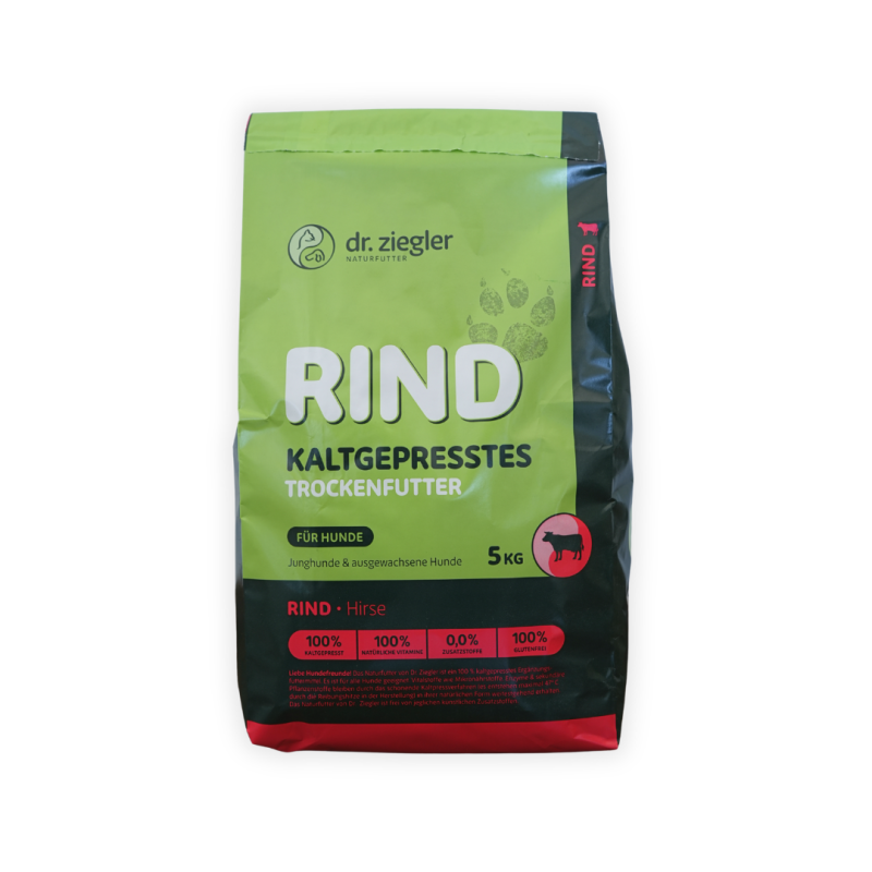 Dr. Ziegler's Rind & Hirse (kaltgepresst) 5 kg